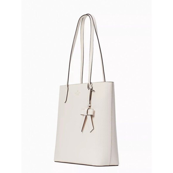 New Kate Spade Brynn Saffiano Tote Parchment - Picture 3 of 4